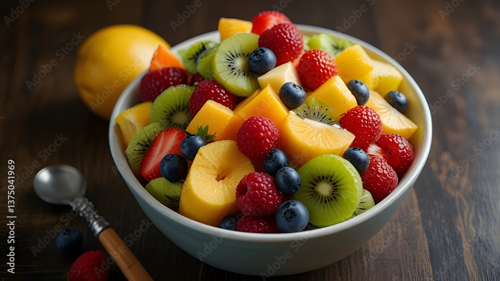 fruit salad in a bowl fruit salad in a bowl