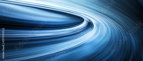 Close-up of Wind Turbine Blade in Motion