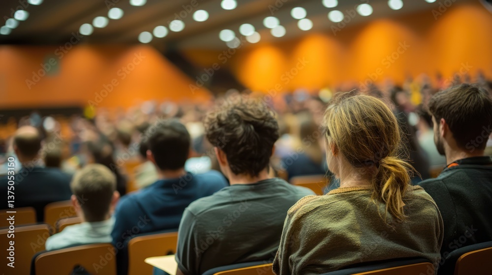 Volunteers assisting in organizing an educational event or conference on social issues. Volunteers assisting in organizing an educational event or conference on social issues.