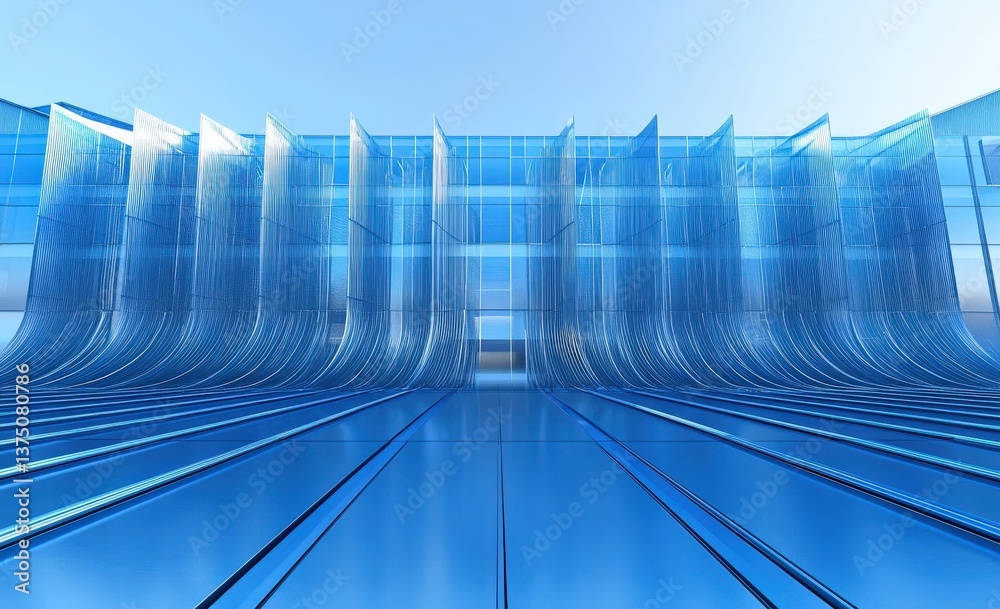 Fototapeta premium Modern Glass Architecture Design