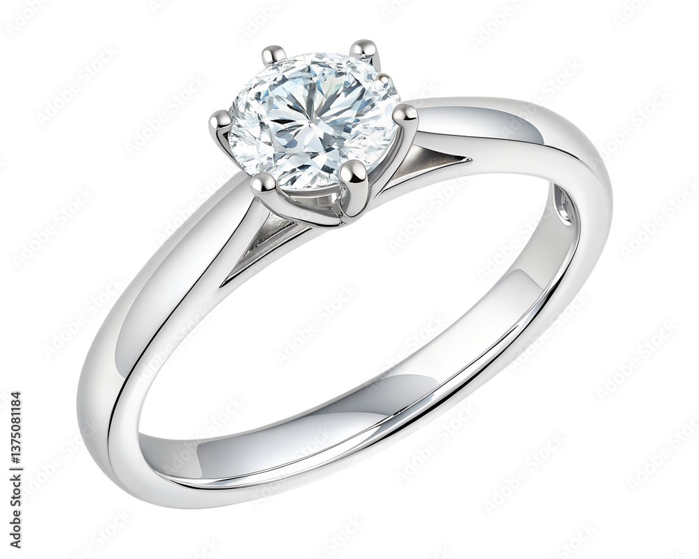 Diamond engagement ring with sparkling diamonds in gold and silver setting, luxury wedding jewelry gift for woman Diamond engagement ring with sparkling diamonds in gold and silver setting, luxury wedding jewelry gift for woman