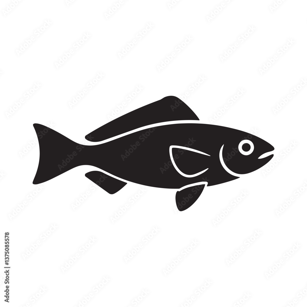 vector illustration of a fish vector illustration of a fish