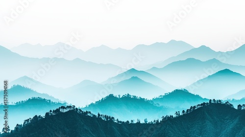 Breathtaking mountain view serene landscape nature photography tranquil environment aerial perspective scenic beauty