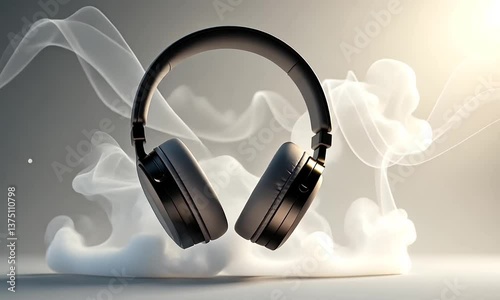 Elegant Wireless Headphones: Immersive Audio Experience