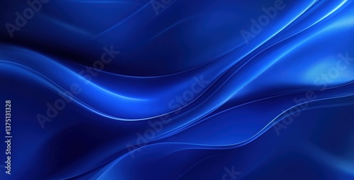 Wallpaper Mural Abstract Blue Liquid Flowing Texture Torontodigital.ca