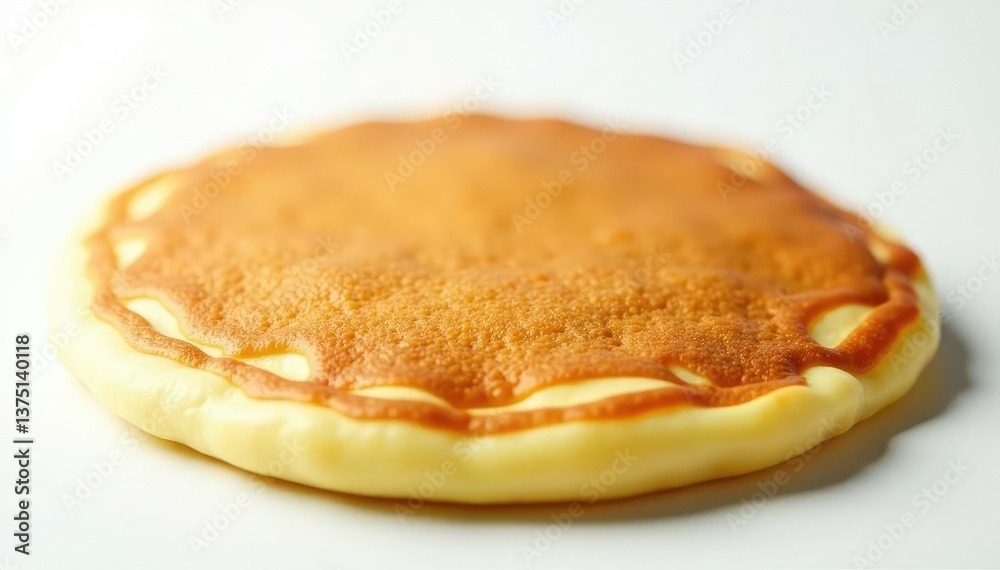 Close-up of a flipping pancake against white backdrop , food, food photography, eat Close-up of a flipping pancake against white backdrop , food, food photography, eat