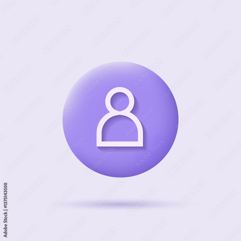 Icon Videocall. Web app ui display template. 3d User Button for mobile, computer, laptop. Vector illustration. Icon Videocall. Web app ui display template. 3d User Button for mobile, computer, laptop. Vector illustration.