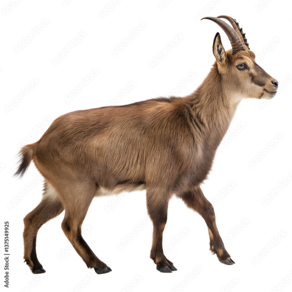 Obraz premium Goral AI Generated Image