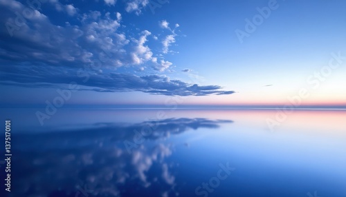 Wallpaper Mural Serene Calm Sky Reflection Over Water Torontodigital.ca