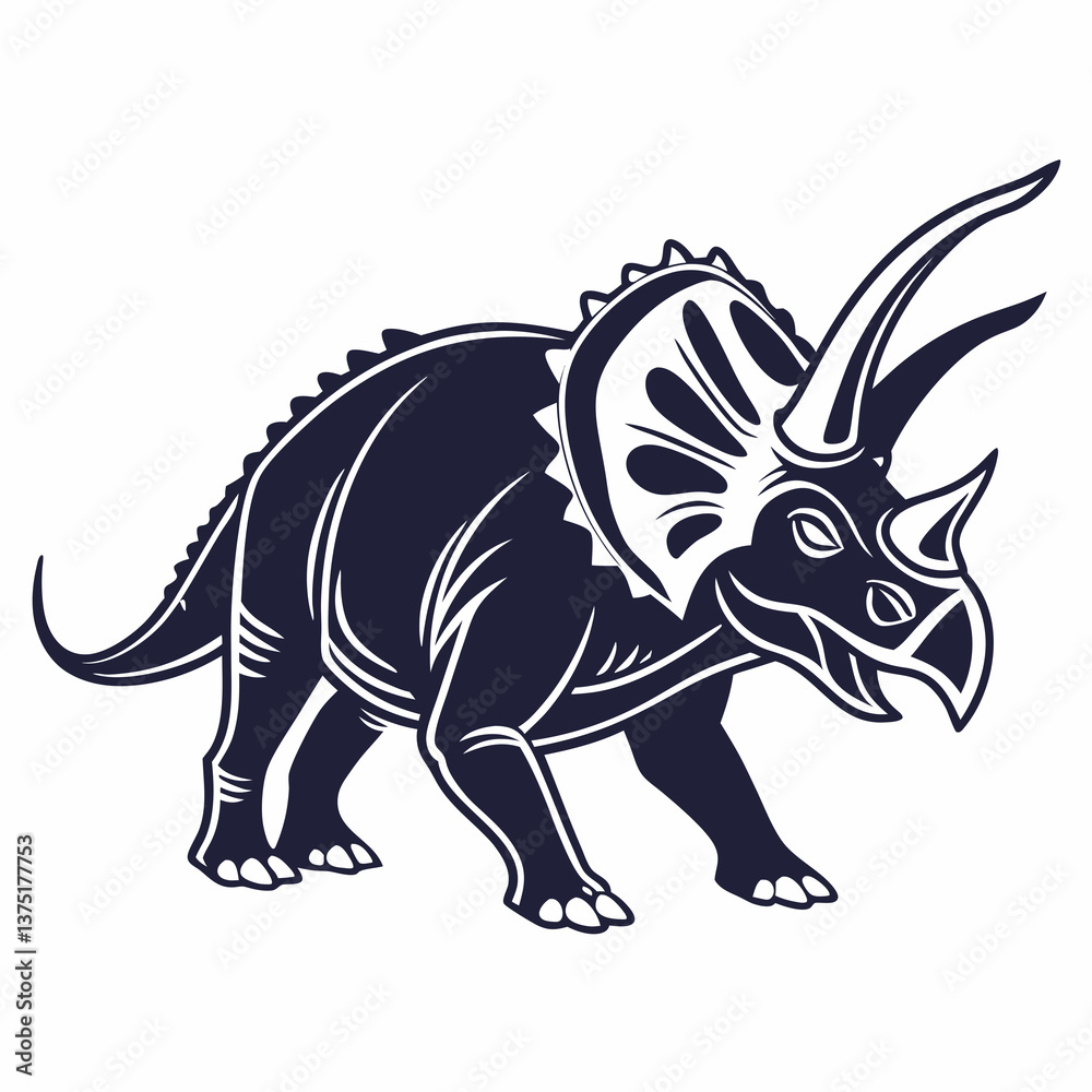 Fototapeta premium triceratops