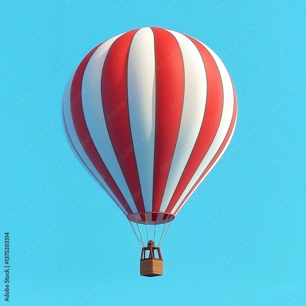 Naklejka premium hot air balloon