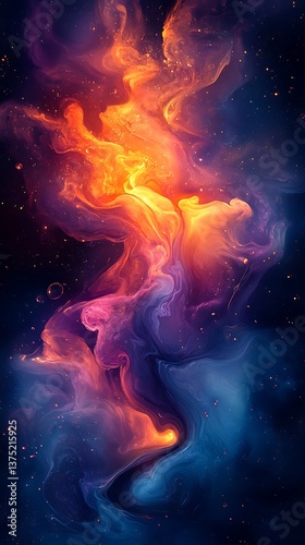 Cosmic Nebula Stunning 4K Wallpaper & Mobile Wallpaper