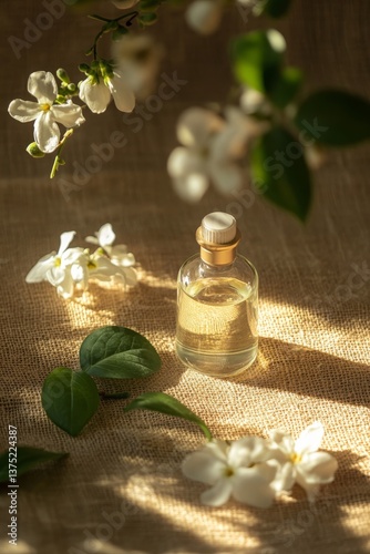 Essential jasmine oil, Generative AI,