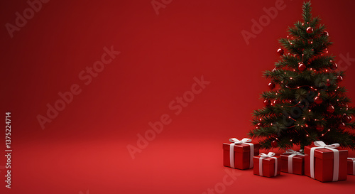 Christmas Red Background
