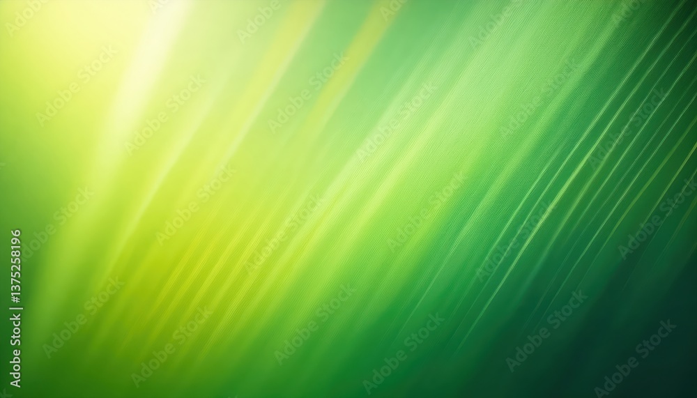 Naklejka premium soft green abstract gradient with diagonal light streaks, smooth texture background for design, presentation, or web use