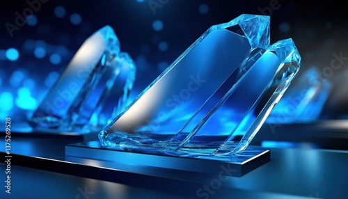 Awarding Excellence with Crystal Trophies