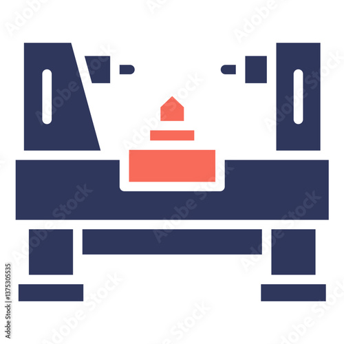 Lathe Machine Icon