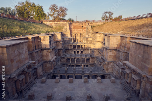 Rani Ki Vav temple and Stepwell in Patan city, India