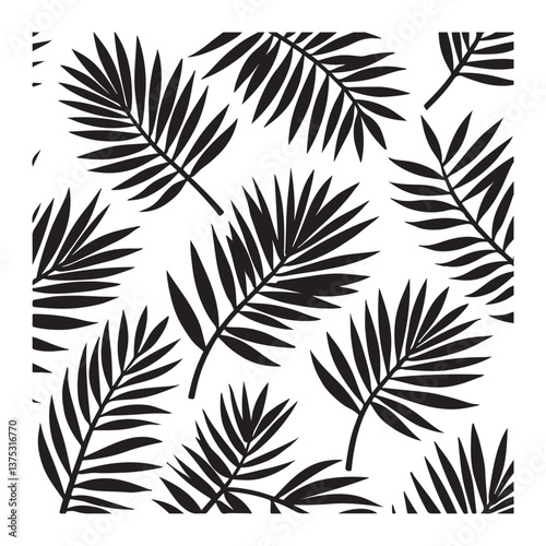 
leaf silhouette vector set, black illustration,