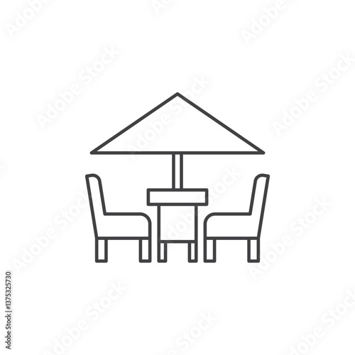  cafe terrace icon 