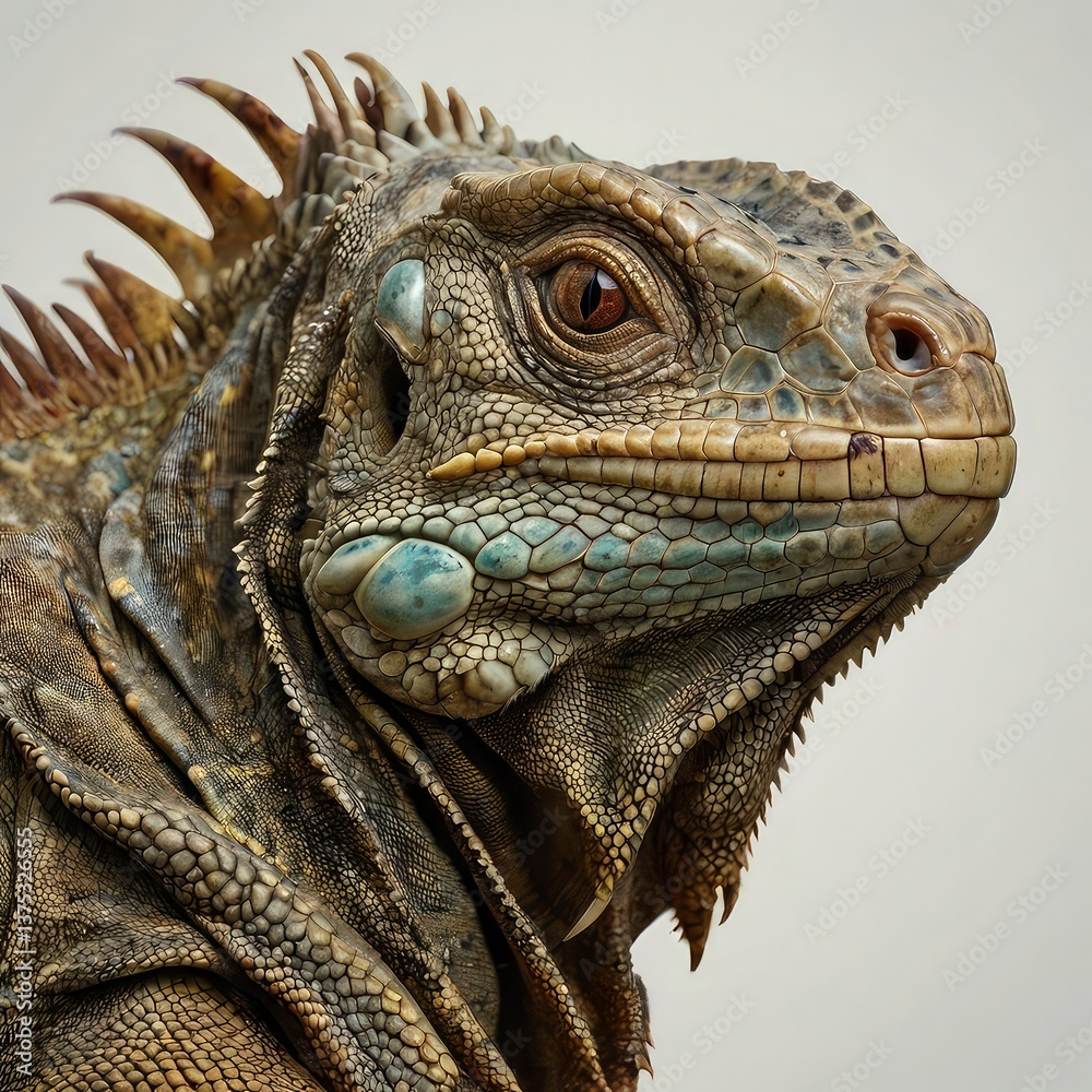 Fototapeta premium galapagos land iguana
