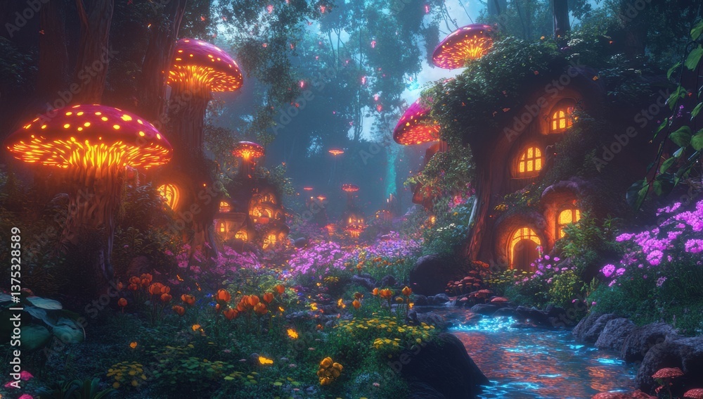 Fototapeta premium christmas tree and lights