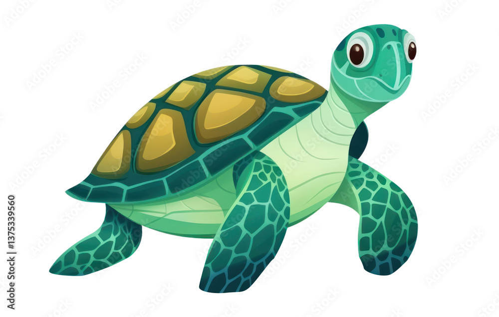 Fototapeta premium PNG Reptile animal wildlife tortoise.
