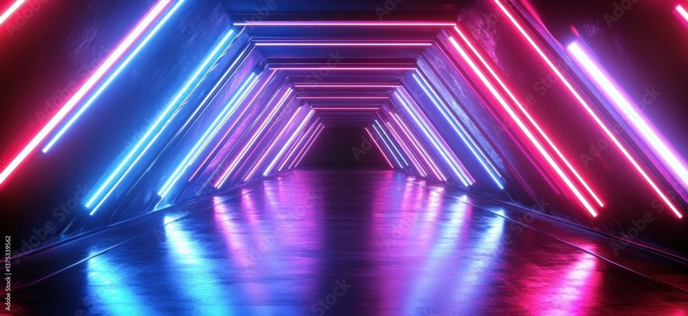Fototapeta premium abstract background with light lines