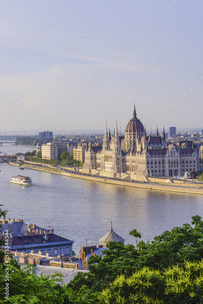 Obraz premium Budapest, Parlament, Ungarn