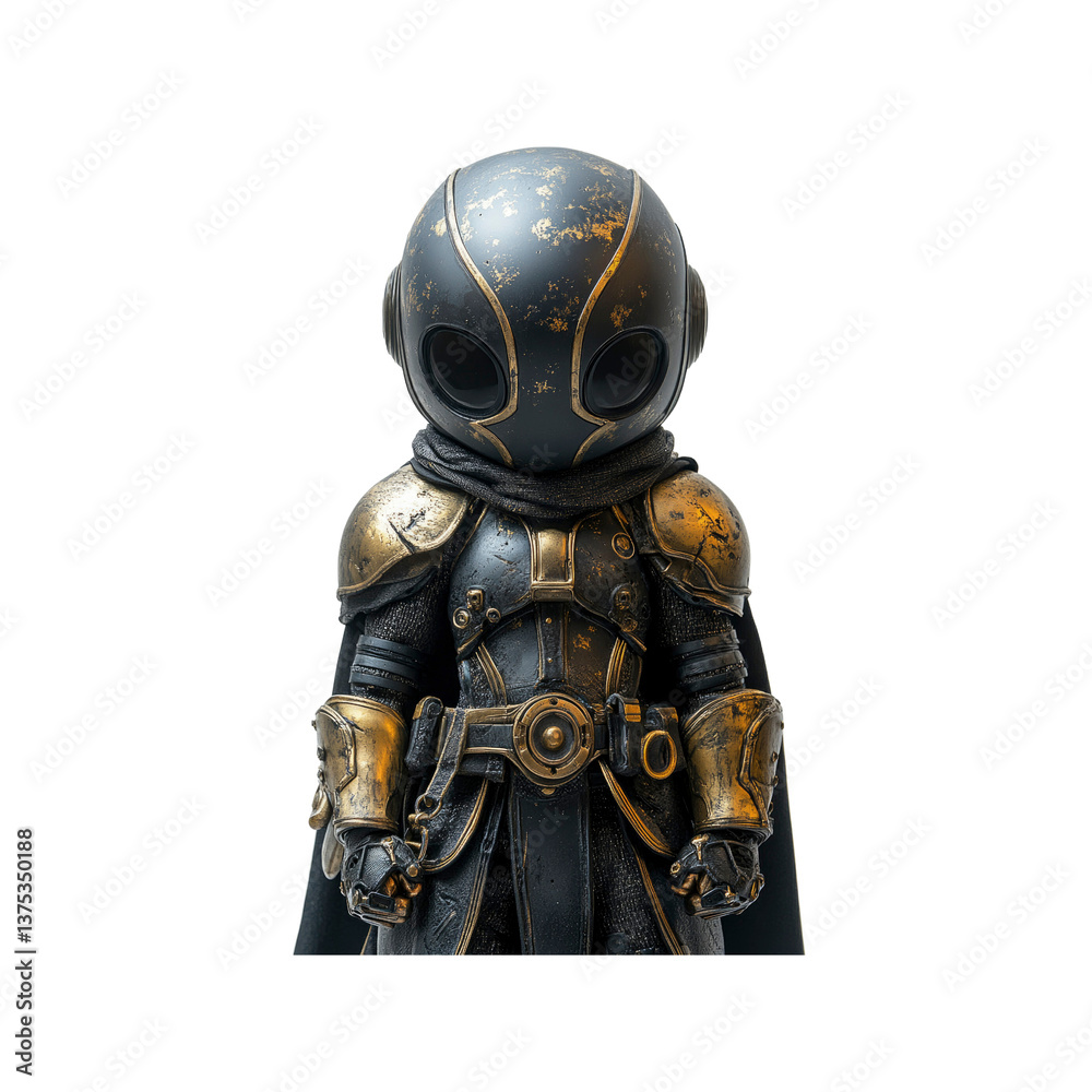 Dark Knight Collectible Figurine Mystical Armored Warrior in Gold and Black Dark Knight Collectible Figurine Mystical Armored Warrior in Gold and Black