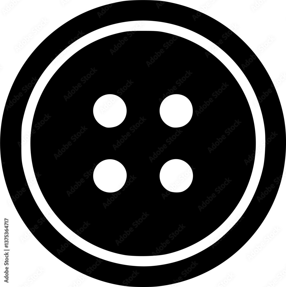 Simple vector icon button for clothes
Simple vector icon button for clothes
