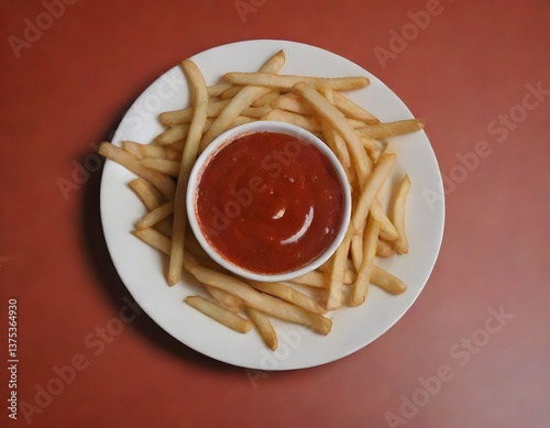 Golden Fries and Dipping Bliss