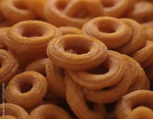 close up view of indian Sweets imarti