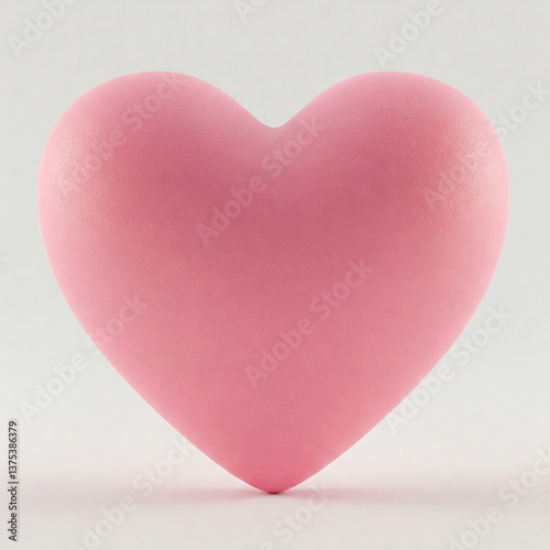 pink paper heart