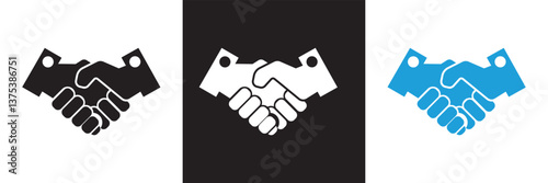 Trust Stroke icon collections.  Design for decoration, sticker, icon, kids etc. Vector illustration. isolated on white and black background. 