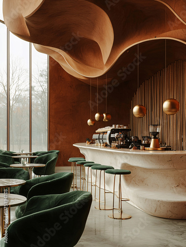interior of a restaurant