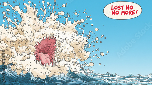 Ocean Fury Unleashed: An il...