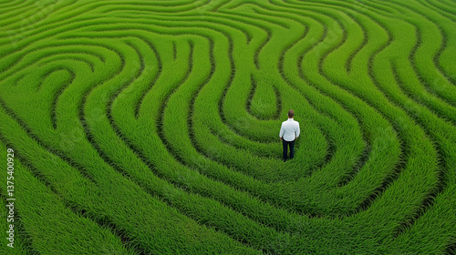 Lost in Green Maze: A solit...