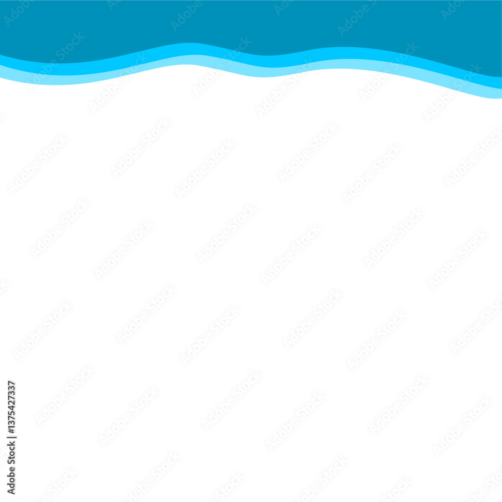 Abstract Blue Top Border Page Abstract Blue Top Border Page