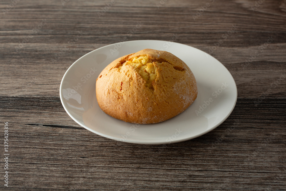 A view of a Mexican pan dulce.