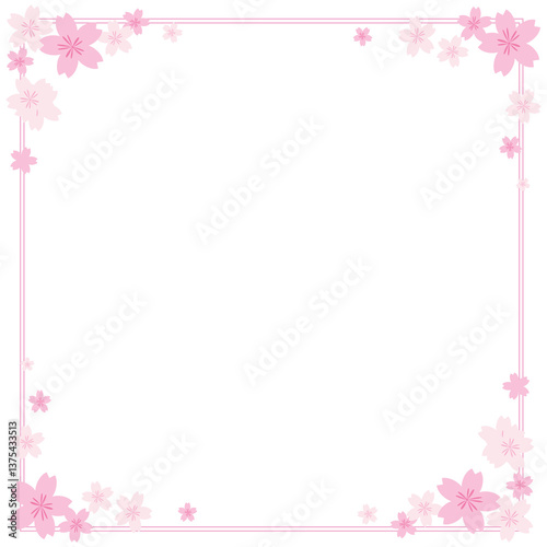 a poster of a cherry blossom spring festival