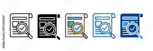 Believable Icon Set Multiple Style Collection