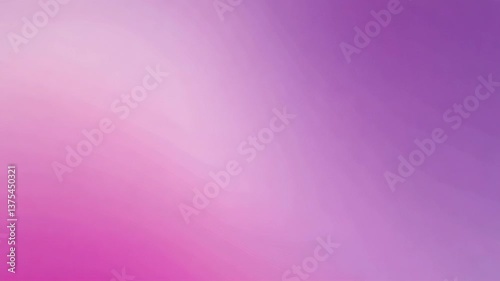 Abstract purple and pink gradient background slowly shifting and flowing. Soft blended colors creating gentle waves and motion perfect for overlays or presentations with copy space.