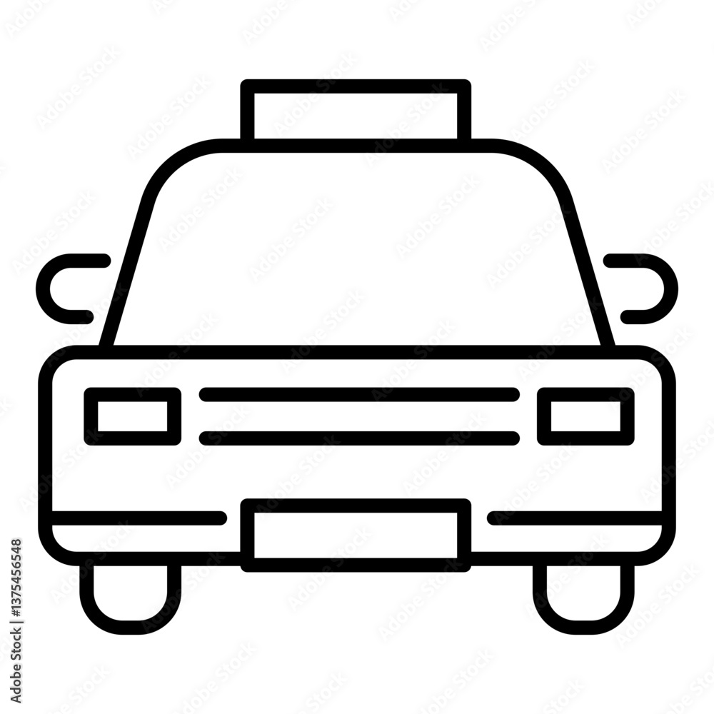 cab line icon
