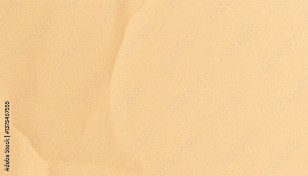 Soft brown crumpled wrinkle detail paper texture background