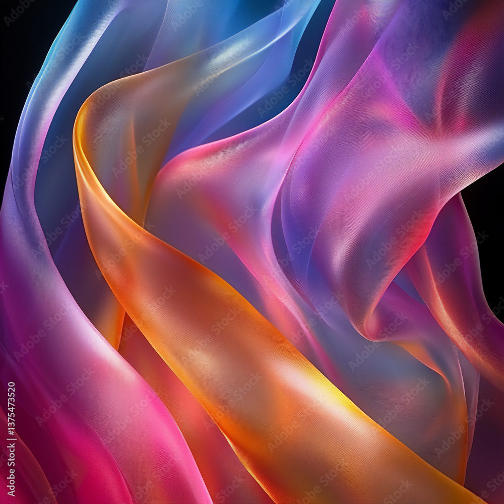 Obraz premium surreal spectrum colors