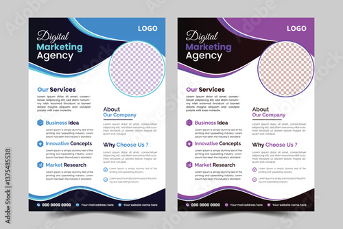 Business flyer,Creative Business Flyer Design, Corporate flyer template, flyer in design,A4 pager flyer, Vector,Poster, Brochure, Business flyer layout, Modern corporate flyer.