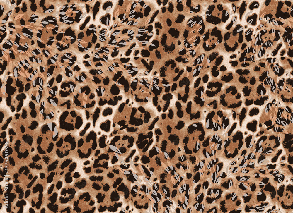 african fabric leopard pattern print texture african fabric leopard pattern print texture