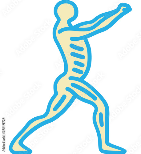 Dynamic Body Movement Pose Sketch