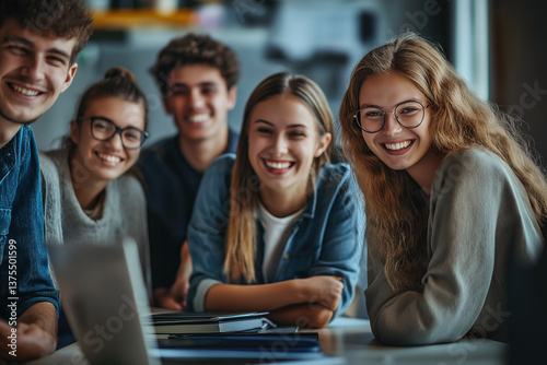 business professionals working on a project as a team in the office for work	